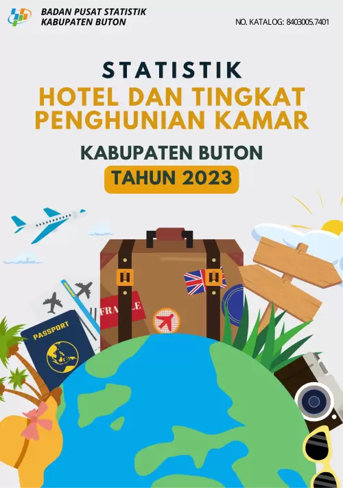 Statistik Hotel dan Tingkat Penghunian Kamar Kabupaten Buton 2023